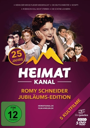 Heimat Kanal - Romy Schneider Jubiläums-Edition (Filmjuwelen, 5 DVDs)