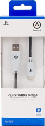 PS5 Ladekabel USB-C Power A 3m (offiziell lizenziert)