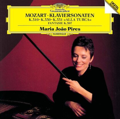 Wolfgang Amadeus Mozart (1756-1791) & Maria Joao Pires - Piano Sonatas K.310, K.330, K331 Alla Turca, Fant. K.397 (Japan Edition)