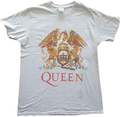 Queen: Classic Crest - T-Shirt - Grösse XL