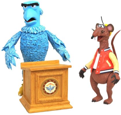 Die Muppets Select Actionfiguren Doppelpack Sam the Eagle & Rizzo the Rat 13 cm