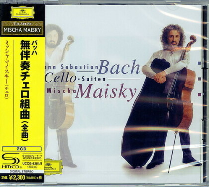 Johann Sebastian Bach (1685-1750) & Mischa Maisky - Six Suites For Solo Cello (Japan Edition, 2 CD)