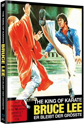 The King of Karate Bruce Lee - Er bleibt der Grösste (1975) (Cover B, Limited Edition, Mediabook, Blu-ray + DVD)