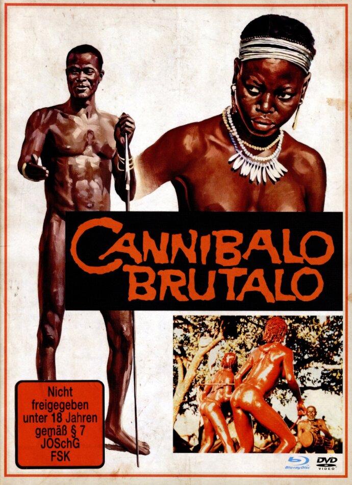 Cannibalo Brutalo (1978) (Cover B, Limited Edition, Mediabook, Blu-ray + DVD)