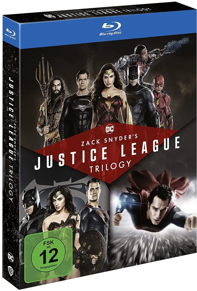 Zack Snyder's Justice League Trilogy (4 Blu-rays)