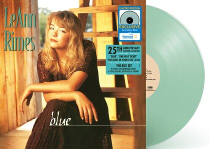 Leann Rimes - Blue (2021 Reissue, Curb, Walmart, 25th Anniversary Edition, Limited Edition, Blue Vinyl, LP)