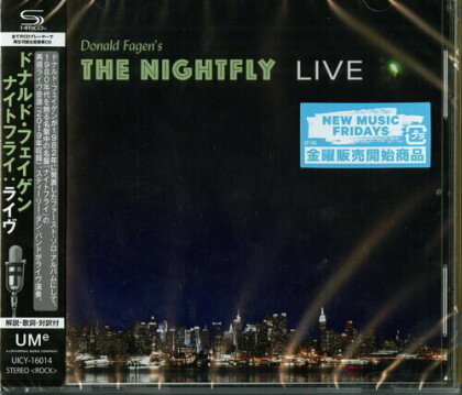 Donald Fagen (Steely Dan) - The Nightfly Live (Japan Edition)