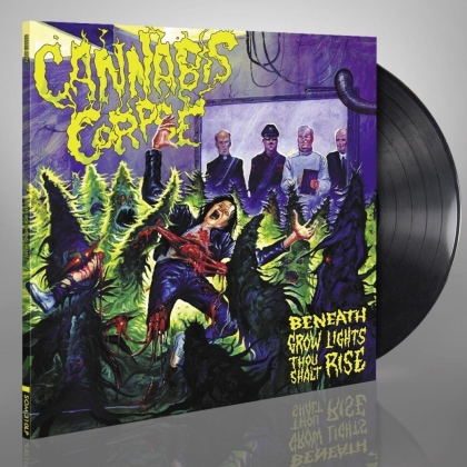 Cannabis Corpse - Beneath Grow Lights Thou Shalt Rise (2021 Reissue, Season Of Mist, Limited Edition, LP)