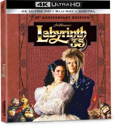 Labyrinth (1986) (Édition 35ème Anniversaire, Digibook, 4K Ultra HD + Blu-ray)