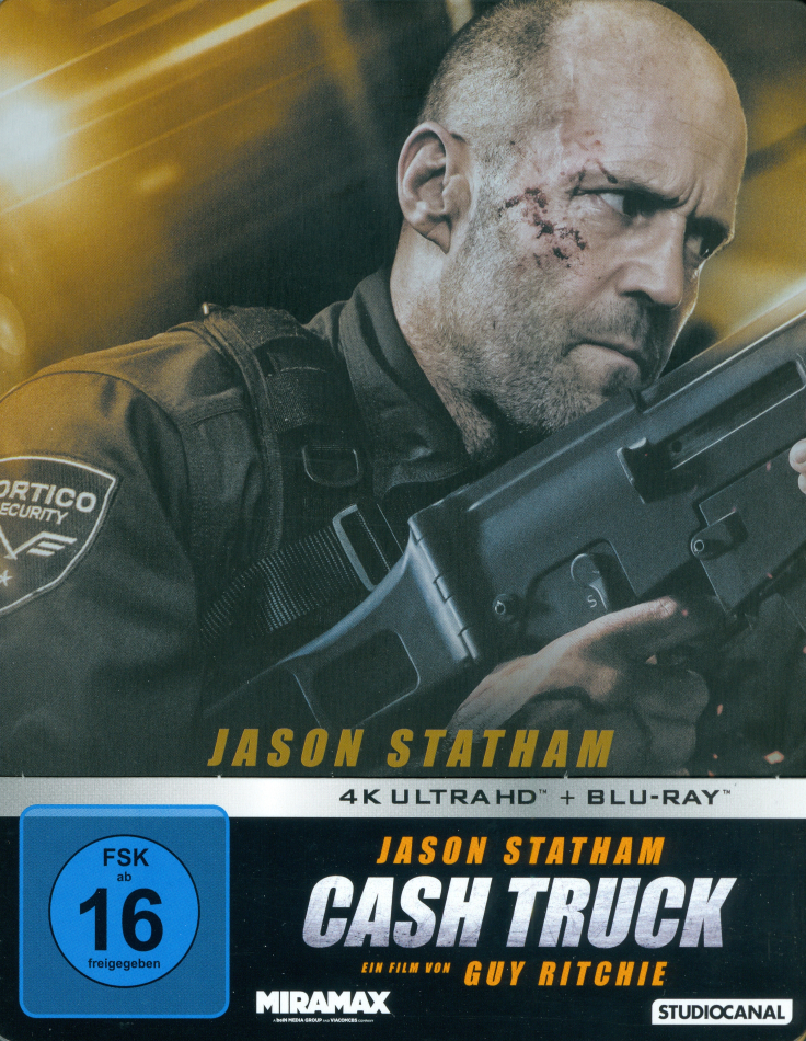 Cash Truck (2021) (Edizione Limitata, Steelbook, 4K Ultra HD + Blu-ray)