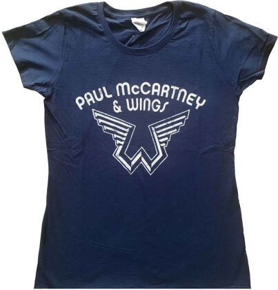 Paul McCartney Ladies T-Shirt - Wings Logo