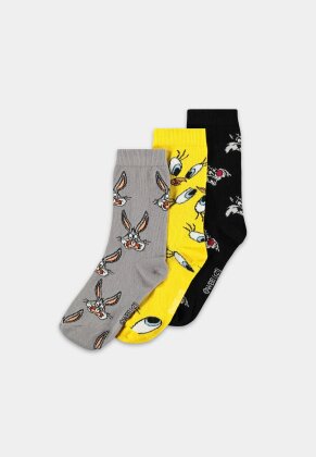 Warner - Looney Tunes - Crew Socks (3Pack)