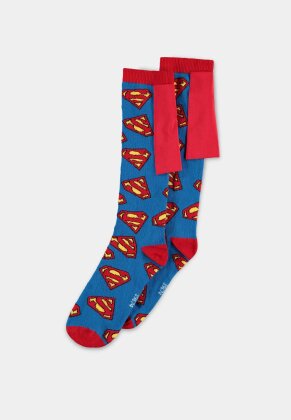 Warner - Superman - Knee High Socks (1Pack) - Grösse 39/42