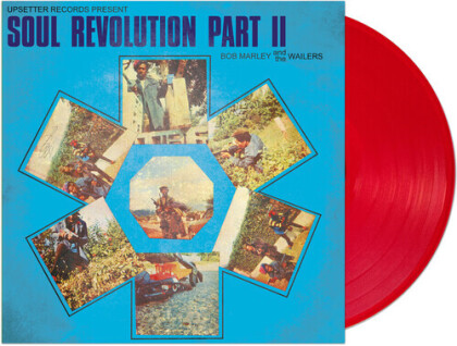 Bob Marley & The Wailers - Soul Revolution Part II (Cleopatra, 2021 Reissue, Limited Edition, Red Vinyl, LP)