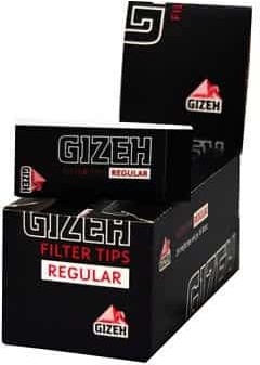 Gizeh Filter Tips Regular - Box 24 Stk.