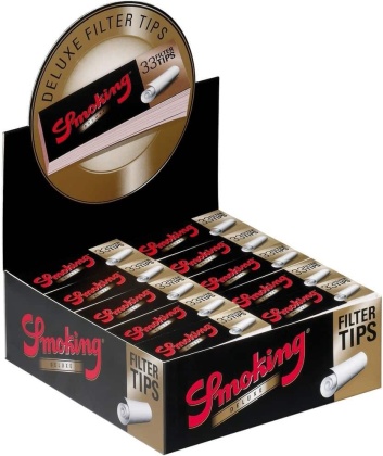Smoking Filter Tips Deluxe - Box 50 Stk.