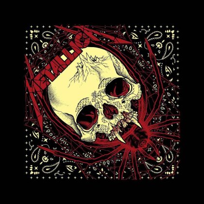 Metallica Unisex Bandana - Spider Skull