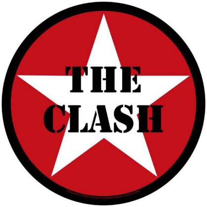The Clash Back Patch - Star Logo