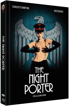 The Night Porter (1974) (Cover B, Limited Collector's Edition, Mediabook, Uncut, 4K Ultra HD + Blu-ray + DVD)