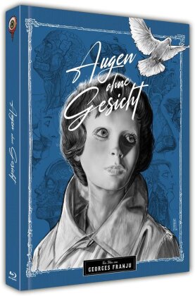 Augen ohne Gesicht (1960) (Cover B, s/w, Limited Collector's Edition, Mediabook, Blu-ray + DVD)