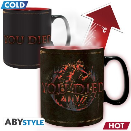 Mug - Thermo Réactif - Dark Souls - You Died - 460 ml
