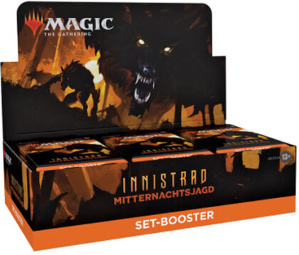 Magic Innistrad Mitternachts Set-Booste Trading Card Game 30 Booster Pack deut.Magic Innistrad - Mitternachtsjagd
