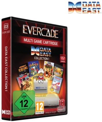 Blaze Evercade Data East Cartridge 1