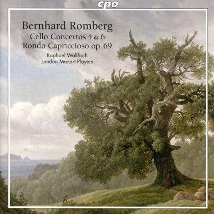 Bernhard Romberg (1767-1841), Raphael Wallfisch & London Mozard Players - Cello Concerto No. 4 Op. 7 In E Minor / Cello Concerto No. 6 Op. 31 In F Major