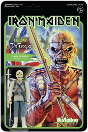Iron Maiden - Trooper Eddie (Glow in the Dark) (Édition Limitée)
