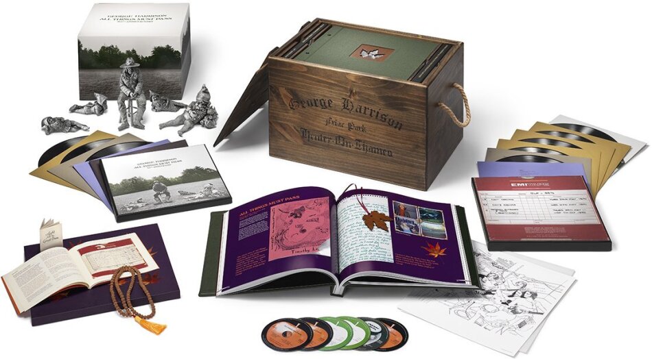 George Harrison - All Things Must Pass (Uber Boxset, Deluxe Edition, 8 LPs + 5 CDs + Blu-ray)