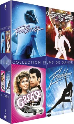 Collection Films de Danse - Footlose / La fièvre du samedi soir / Grease / Flashdance (4 DVD)