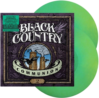 Black Country Communion (Glenn Hughes/Joe Bonamassa/Jason Bonham/Derek Sherinian) - 2 (2021 Reissue, Mascot, Glow In The Dark, 2 LPs)