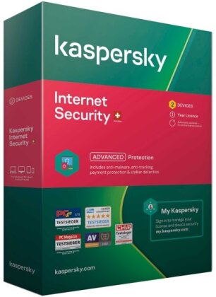 Kaspersky Internet Security (2 PC) [PC/Mac/Android]