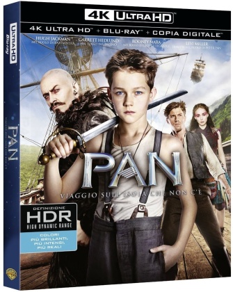 Pan - Viaggio sull'isola che non c'è (2015) (4K Ultra HD + Blu-ray)