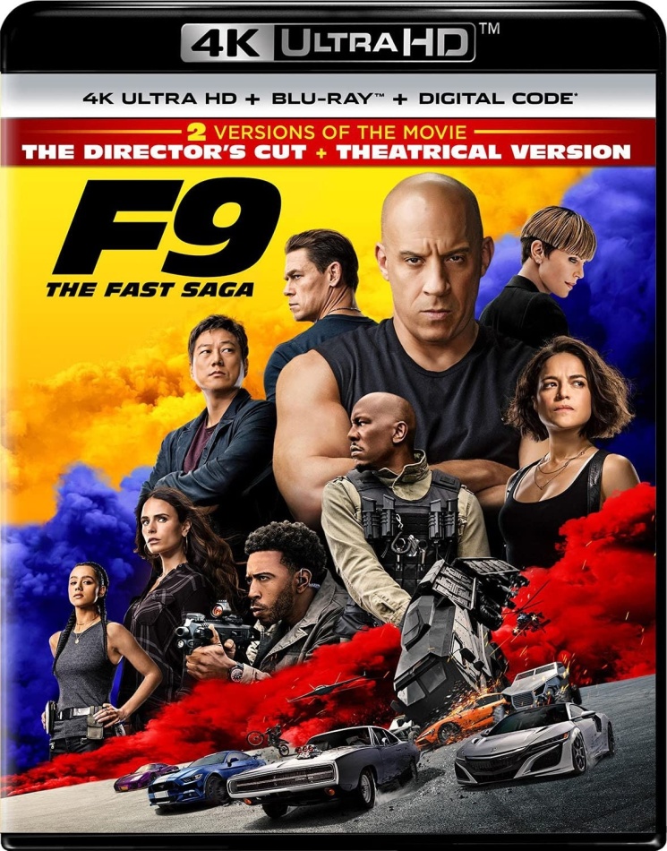 F9 - Fast & Furious 9 - The Fast Saga (2021) (4K Ultra HD + Blu-ray)