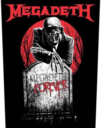 Megadeth Back Patch - Tombstone