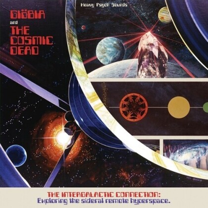 Giöbia & Cosmic Dead - The Intergalactic Connection (Purple/Orange Vinyl, LP)
