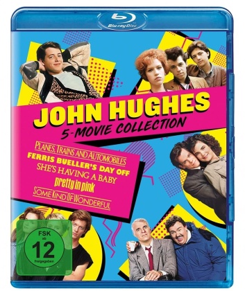 John Hughes 5-Movie Collection - Ein Ticket für Zwei / Ferris macht blau / She's having a baby / Pretty in Pink / Ist sie nicht wunderbar (5 Blu-ray)