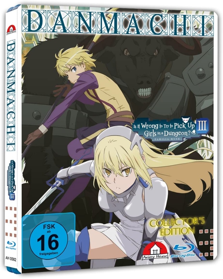DanMachi: Is It Wrong to Try to Pick Up Girls in a Dungeon? - Staffel 3 - Vol. 3 (Limited Collector's Edition)