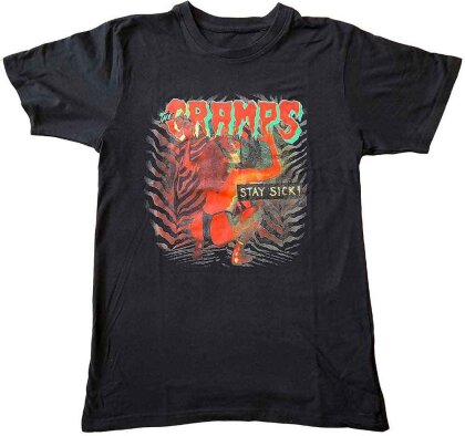 Cramps,The - Stay Sick (Black) T-Shirt