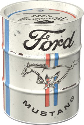 Spardose. Ford / Ford Mustang - Horse & Stripes Logo