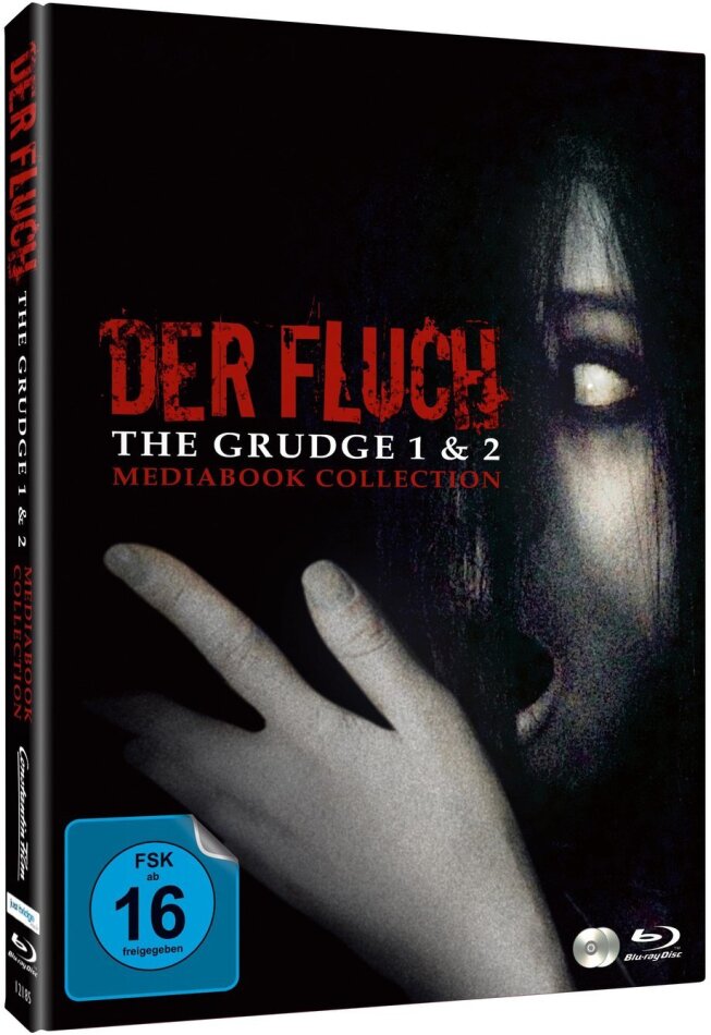 Der Fluch 1 & 2 - The Grudge (Limited Edition, Mediabook, 2 Blu-rays)