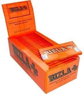 Rizla Papiere Orange - Box 25 Stk.