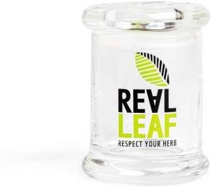 Real Leaf - Luftdichter Glasbehälter