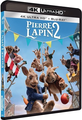 Pierre Lapin 2 - Panique en ville (2021) (4K Ultra HD + Blu-ray)