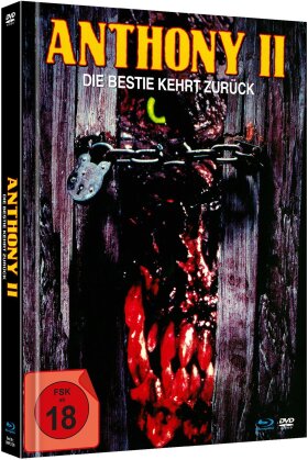 Anthony 2 - Die Bestie kehrt zurück (1989) (Edizione Limitata, Mediabook, Uncut, Blu-ray + DVD)