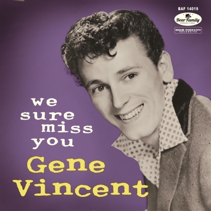 Gene Vincent - We Sure Miss You (10" Maxi + CD)