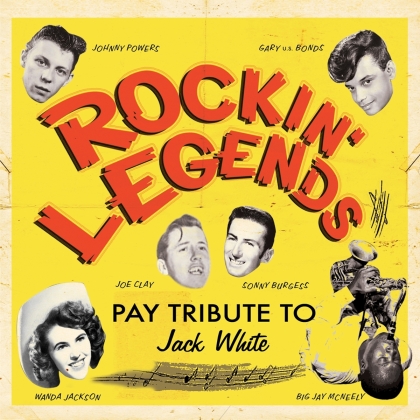 Rockin' Legends Pay Tribute To Jack White (Limited Edition, Colored, LP)