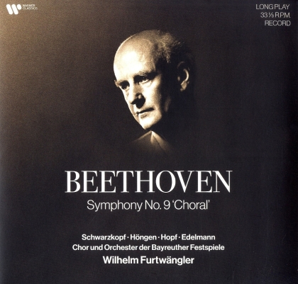 Wilhelm Furtwangler & Ludwig van Beethoven (1770-1827) - Symphony No.9 'choral' (2 LPs)