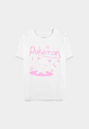 Pokemon - Jigglypuff Sing Grey (T-Shirt Donna Tg. S)